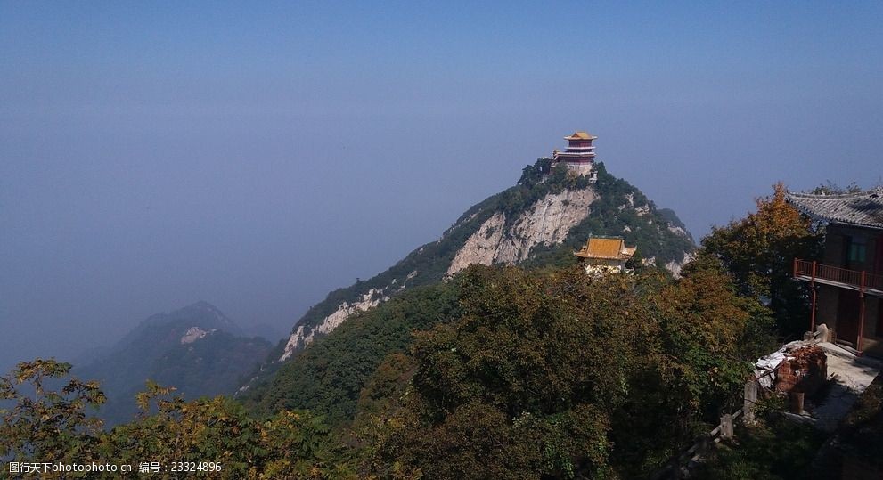 终南山南五台美景