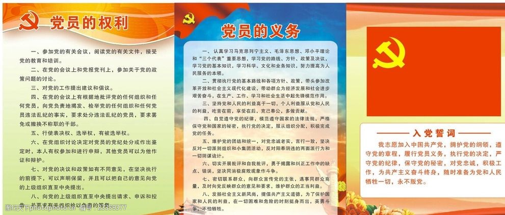 党员的义务和权利