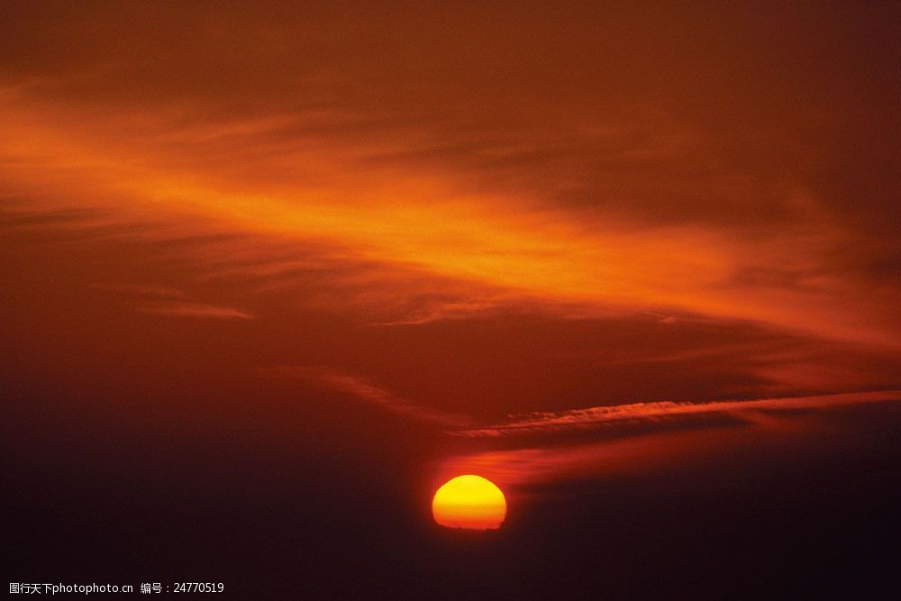 美丽夕阳景色图片素材 夕阳 黄昏美景 美丽风景 美丽景色 美景 晚霞