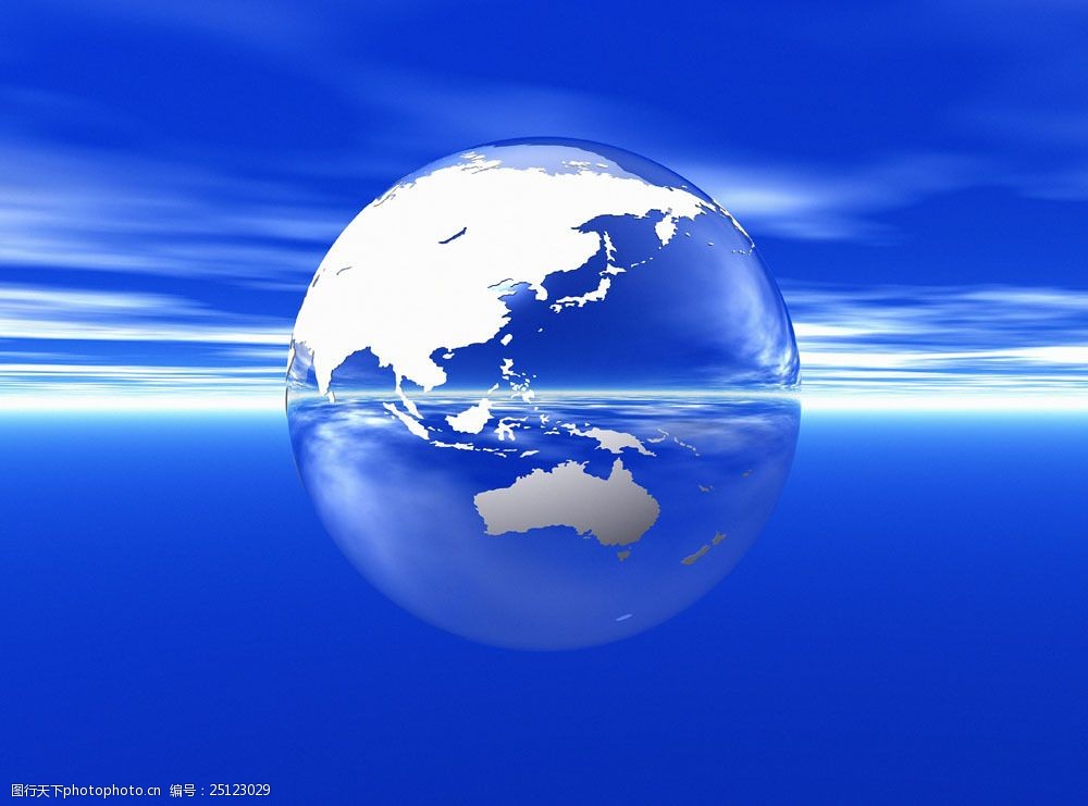 蓝色地球背景图片图片