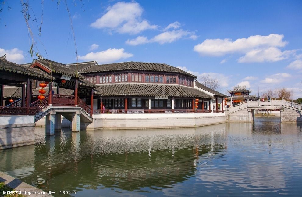 苏州甪直古镇江南文化园