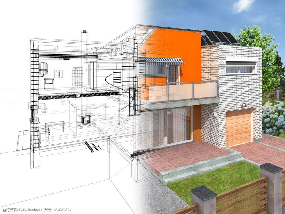 关键词:手绘别墅模型图片素材 手绘 彩色 别墅 房屋 模型 建筑设计