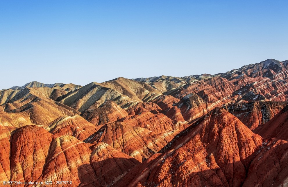 关键词:张掖七彩丹霞 风景 自然 山峰 丹霞 地质 地理 摄影 自然