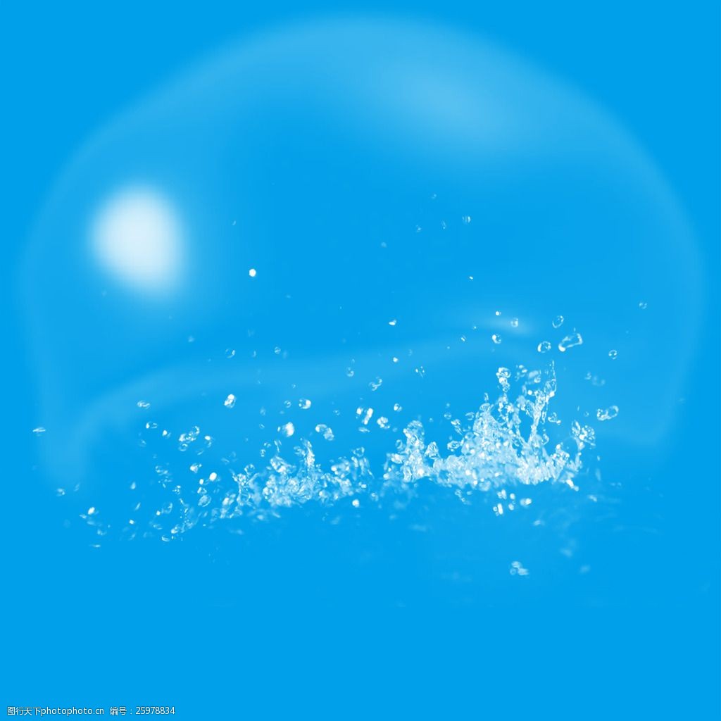 水珠水泡唯美高清素材图片-图行天下图库