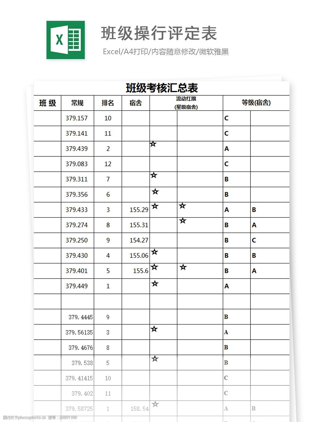 excel表格 excel图表 图表设计 文档 自动计算 图表文档 excel模板