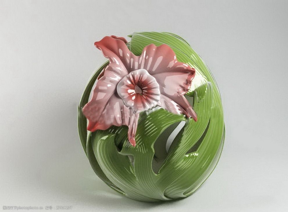 瓷器花瓶艺术品模型