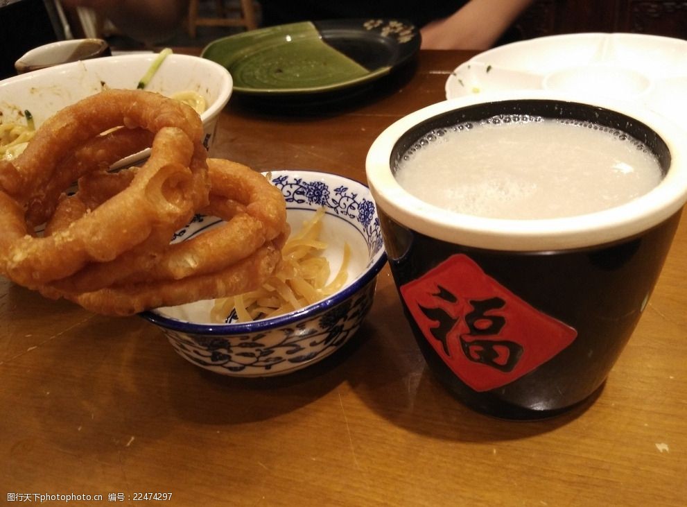 豆汁 胶圈小咸菜 豆汁胶圈 北平食府 胶圈 摄影 餐饮美食 传统美食 72