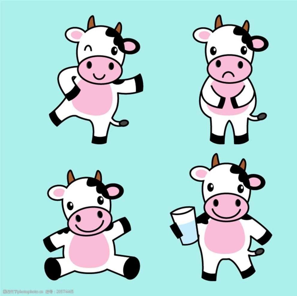 关键词:简约卡通奶牛 卡通 奶牛 q版 可爱 表情 萌 动物 牛 小牛 牛奶