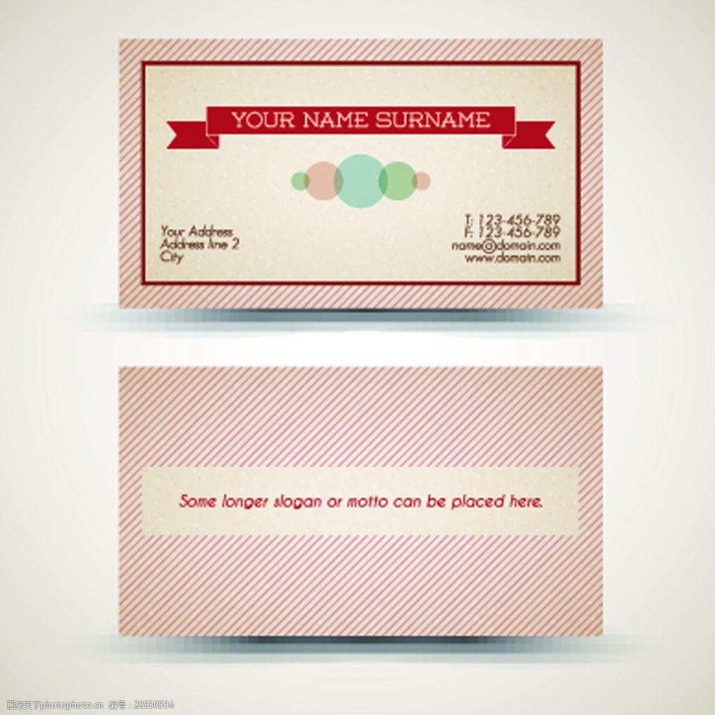 关键词:红色简单名片设计样式矢量素材 商务 名片 卡片 矢量素材 设计
