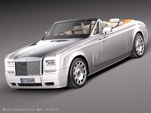 劳斯莱斯跑车模型