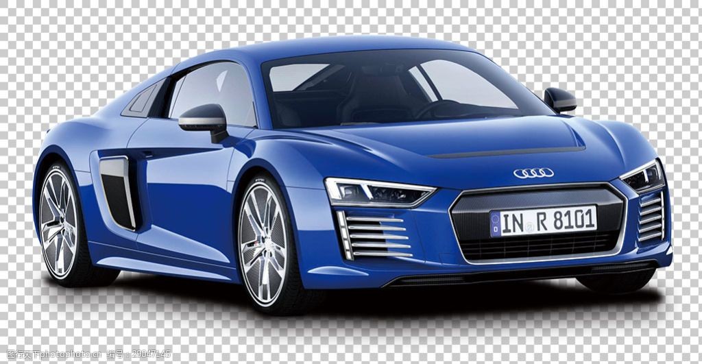 关键词:新款蓝色奥迪跑车免抠png透明图层素材 新款蓝色奥迪跑车 汽车