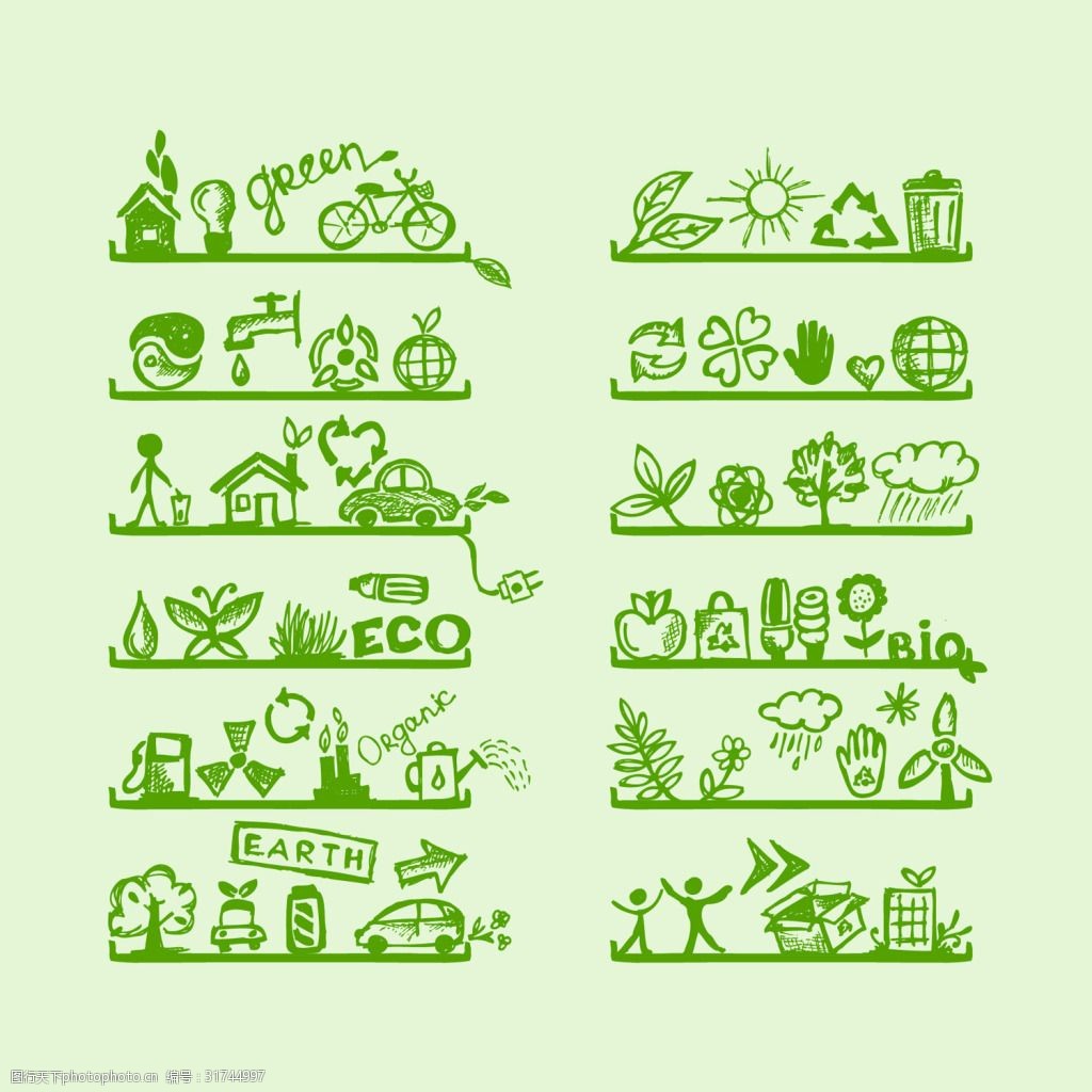 关键词:绿色环保资源节能矢量 绿色 环保 树木 矢量素材 设计素材