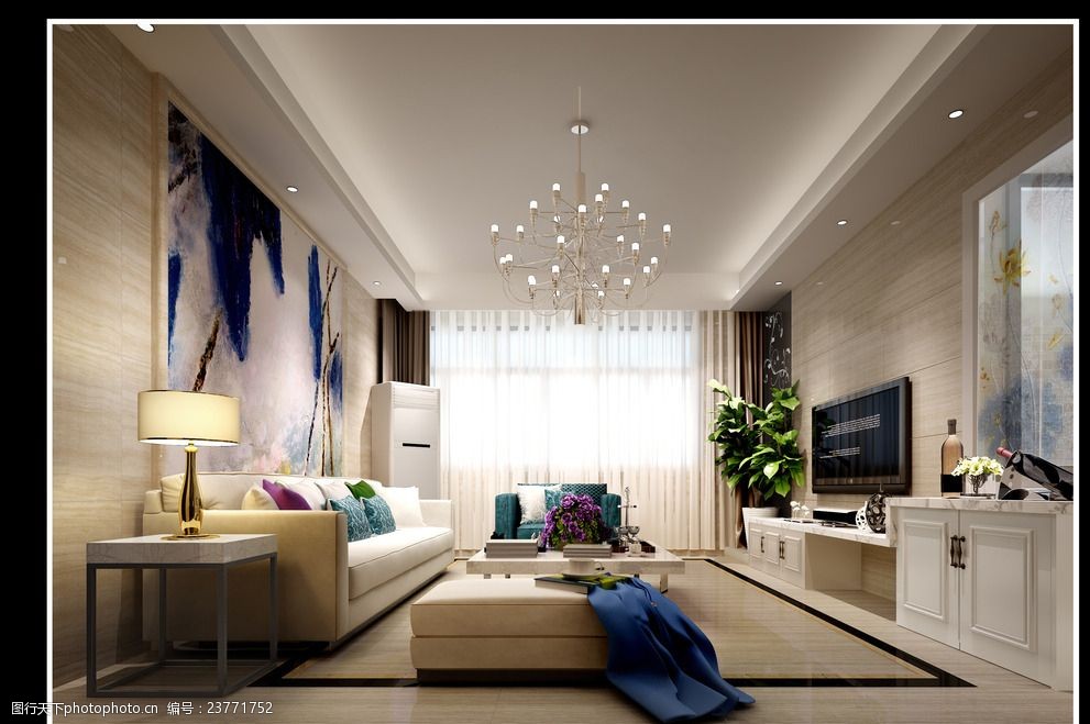 现代风格客厅设计