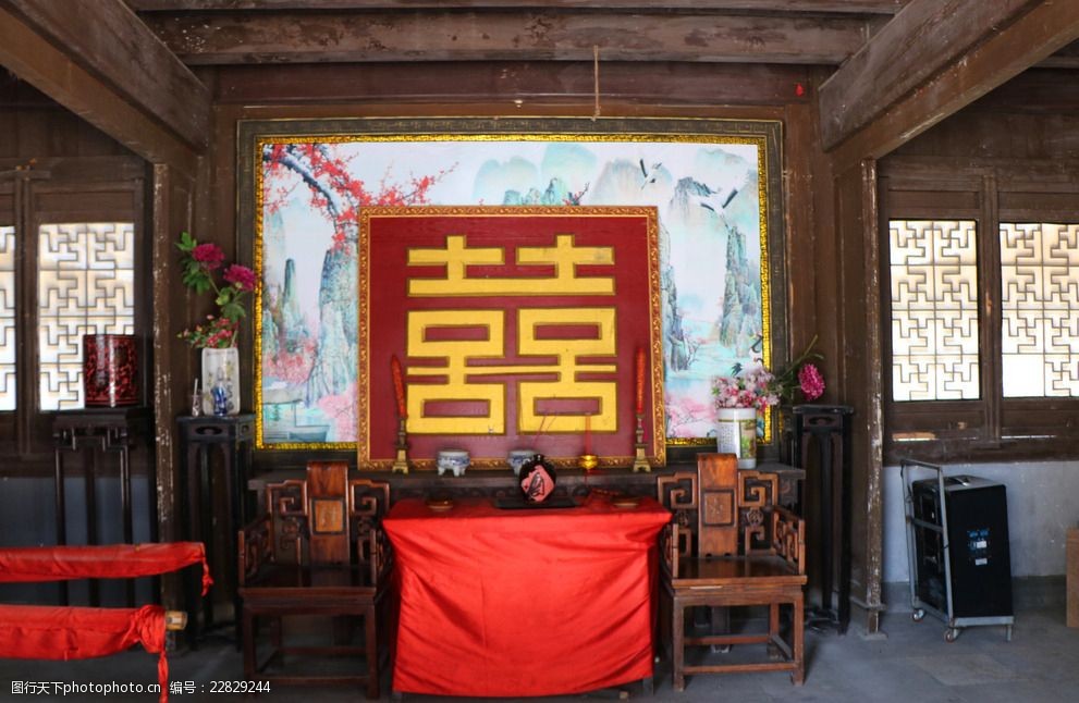 象山影视城拜堂高堂