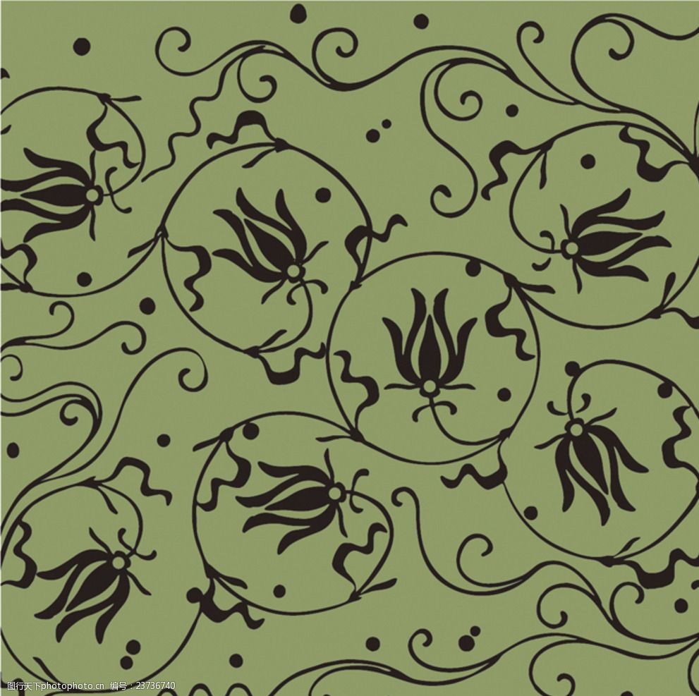 日是时尚风格花纹