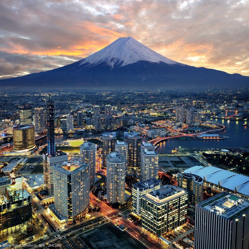 日本东京风景图片高清图片