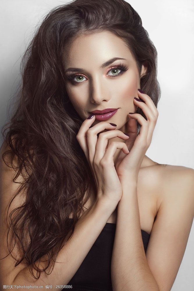 美容美女模特图片