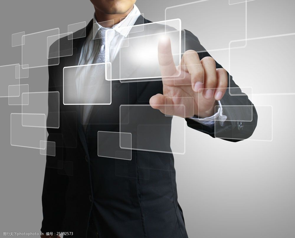 关键词:点击屏幕的商务男人图片素材 点击 屏幕 商务人士 商务科技