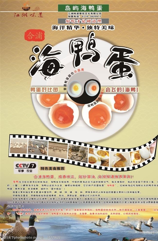 海鸭蛋海报