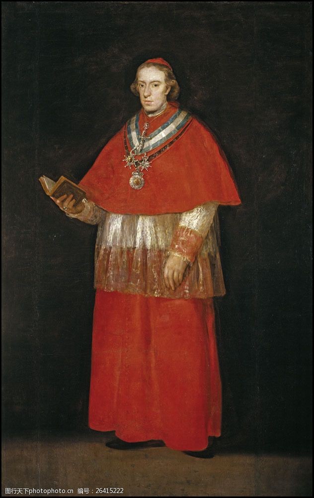 教父油画肖像图片