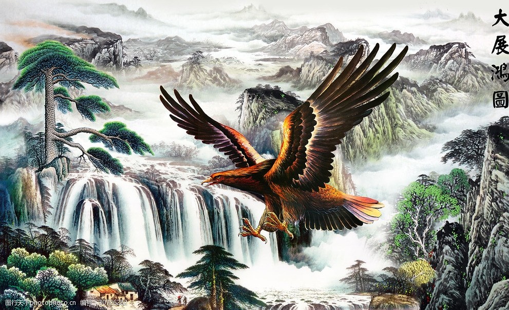 大展宏图背景墙