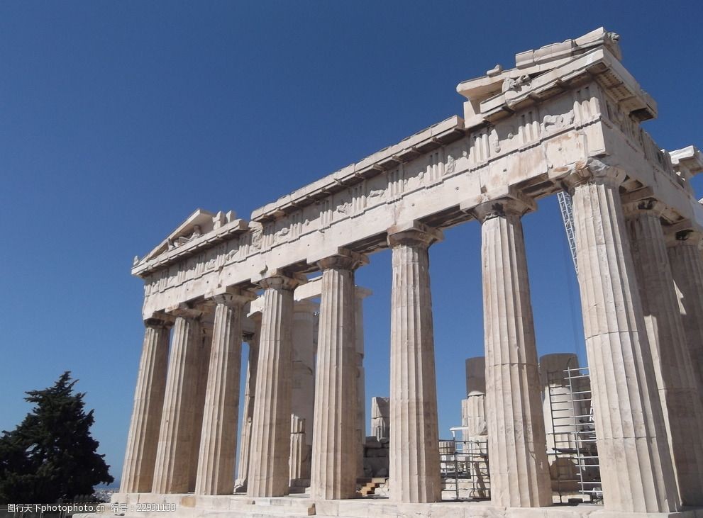 雅典卫城图片 图行天下素材网