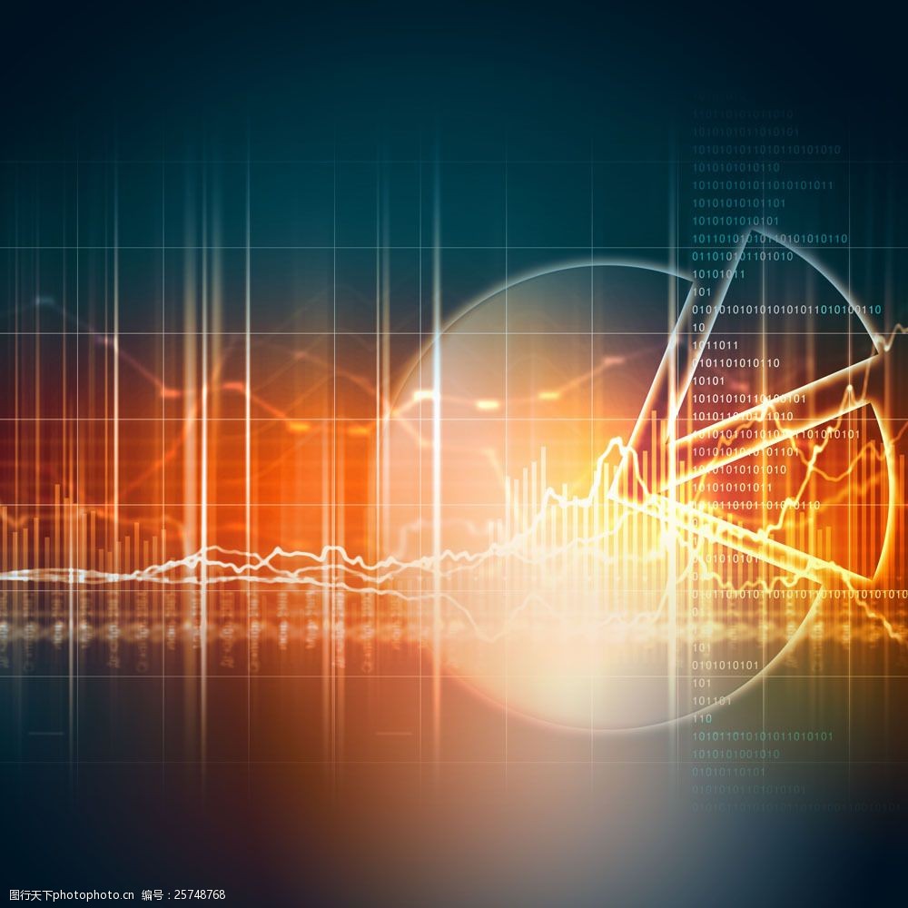 统计图信息图表背景图片