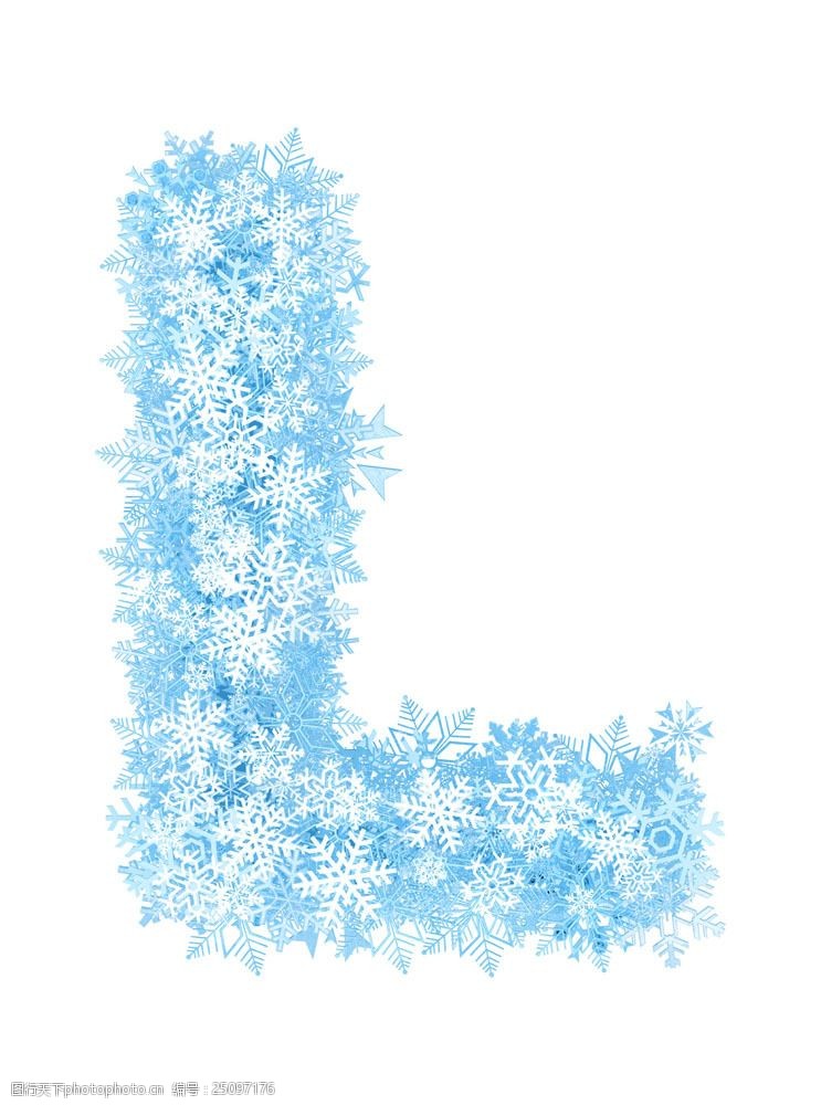 關鍵詞:雪花組成的字母l圖片素材 l 字母 文字 英語 藝術字體 雪花