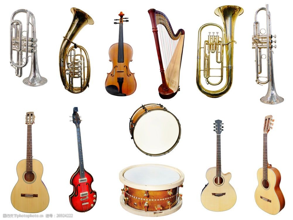 外国乐器有哪些种类图片