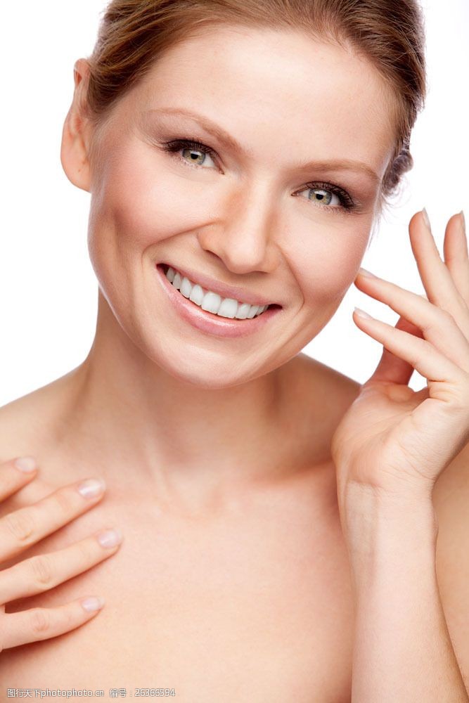 外国美容模特图片