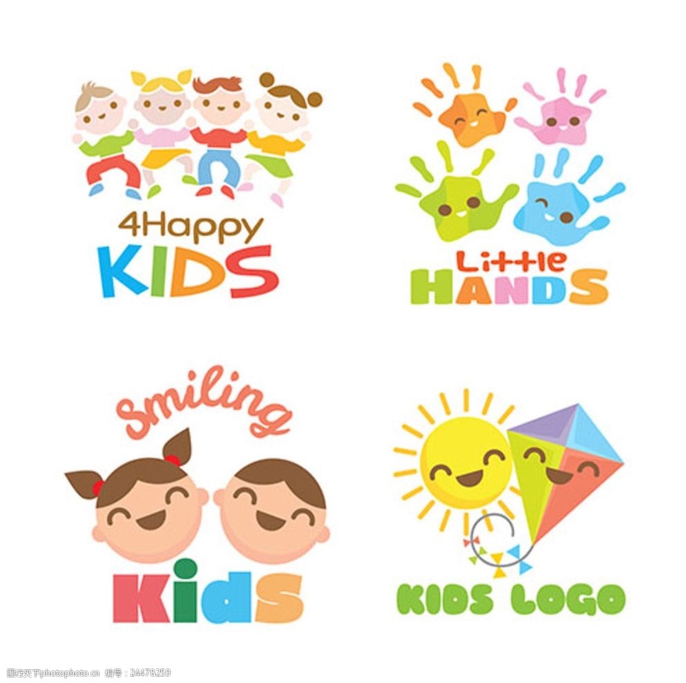 母婴儿童宝宝孩子标志