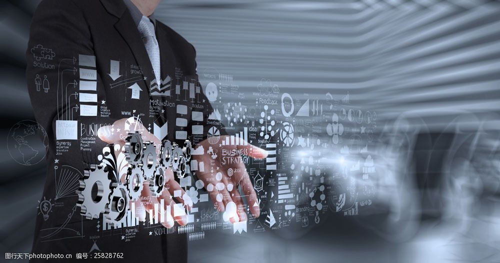 商务科技背景图片