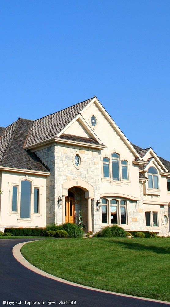 设计图库 高清素材 建筑 关键词:现代时尚风格建筑公寓外观图片素材