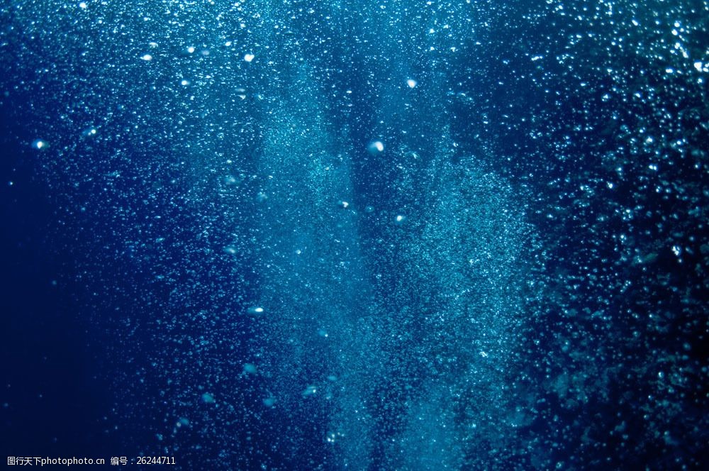 水中的泡泡摄影图片图片 图行天下素材网