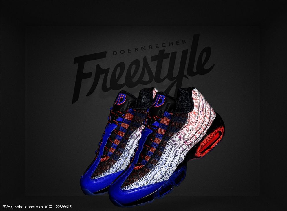 nike休闲运动鞋宣传广告