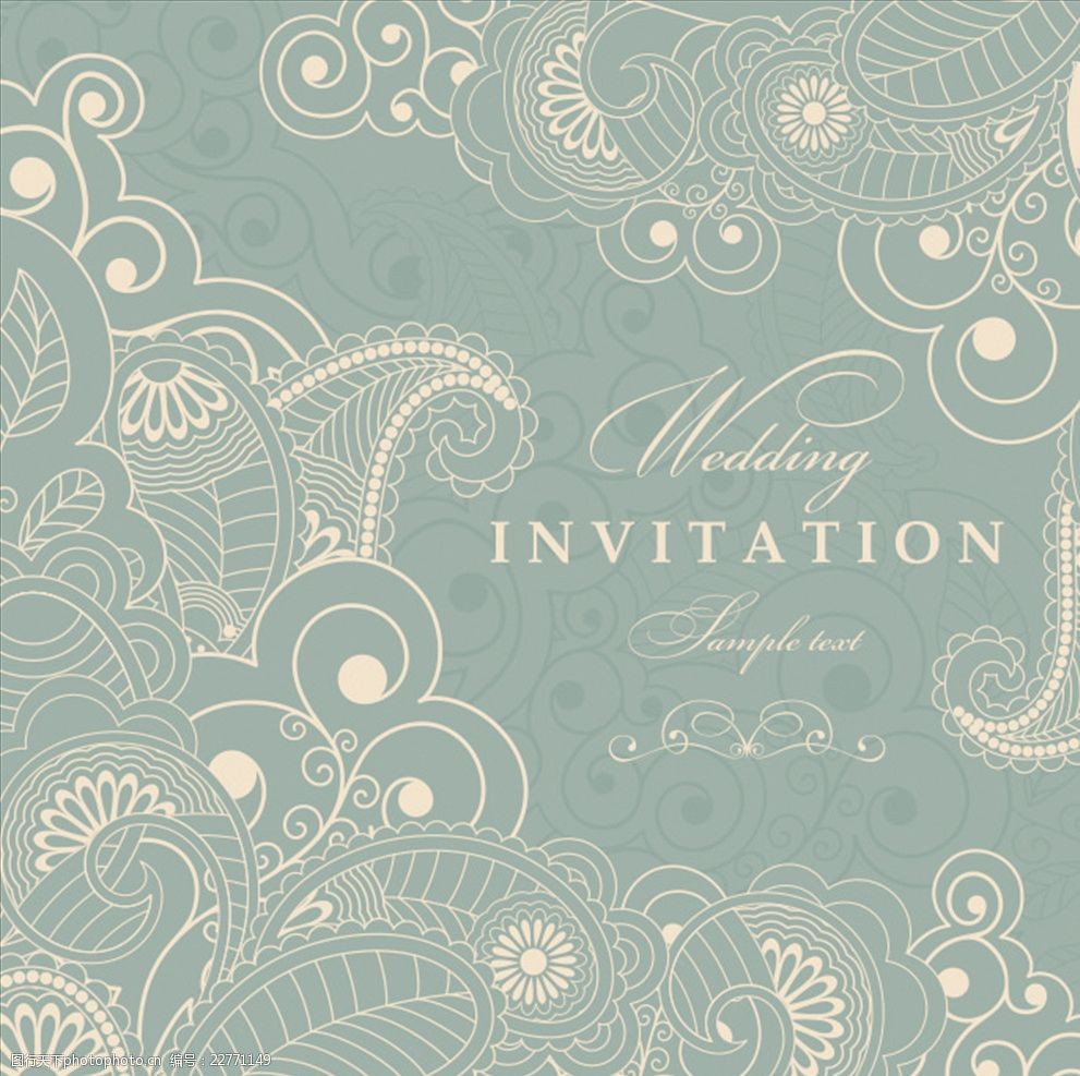 艺术花纹时尚花边创意花边