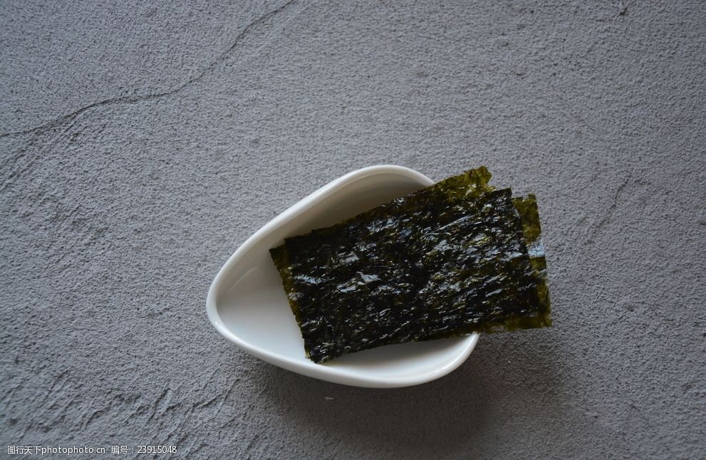 海苔紫菜静物摆拍
