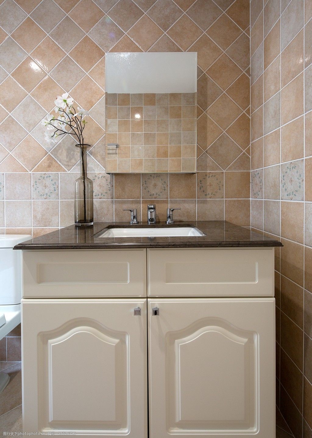 室内洗手台设计家装效果图