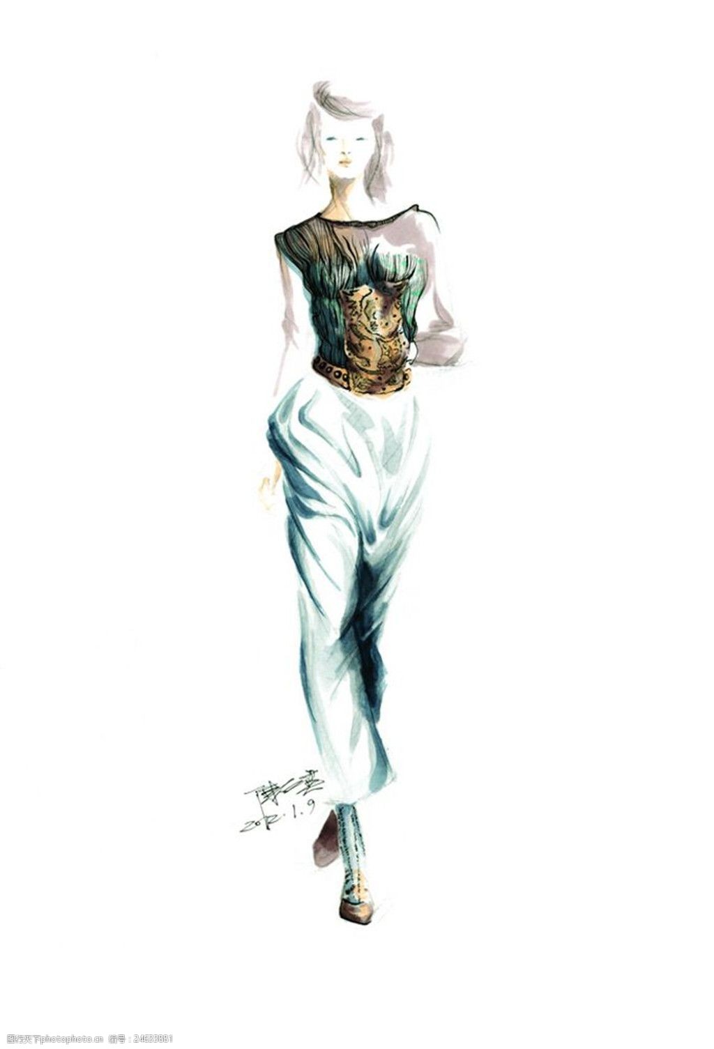 时尚女装设计图