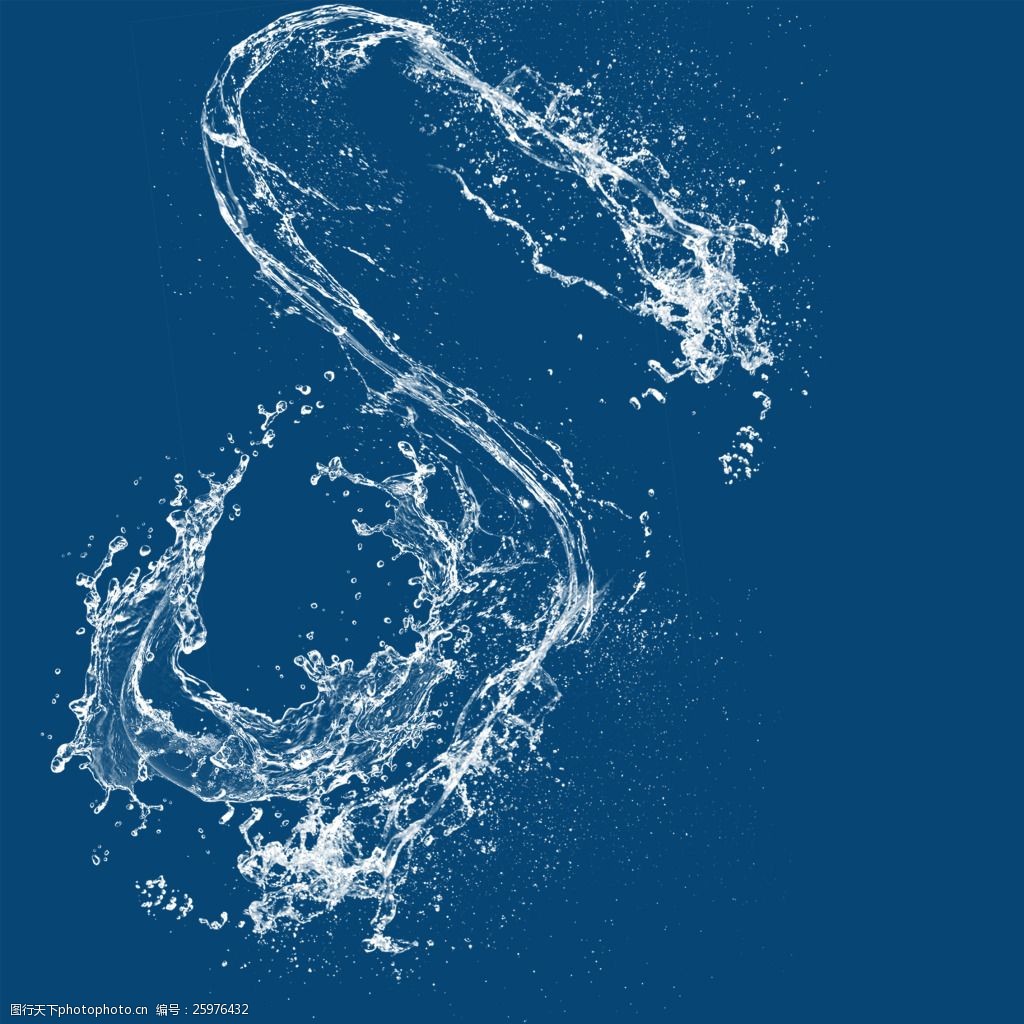 动感水花高清水珠素材