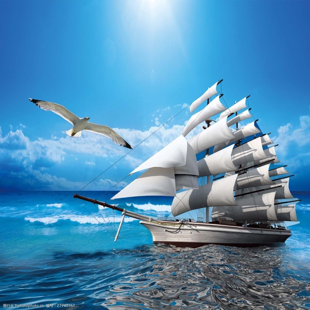 帆船图片素材免费下载 - 觅知网
