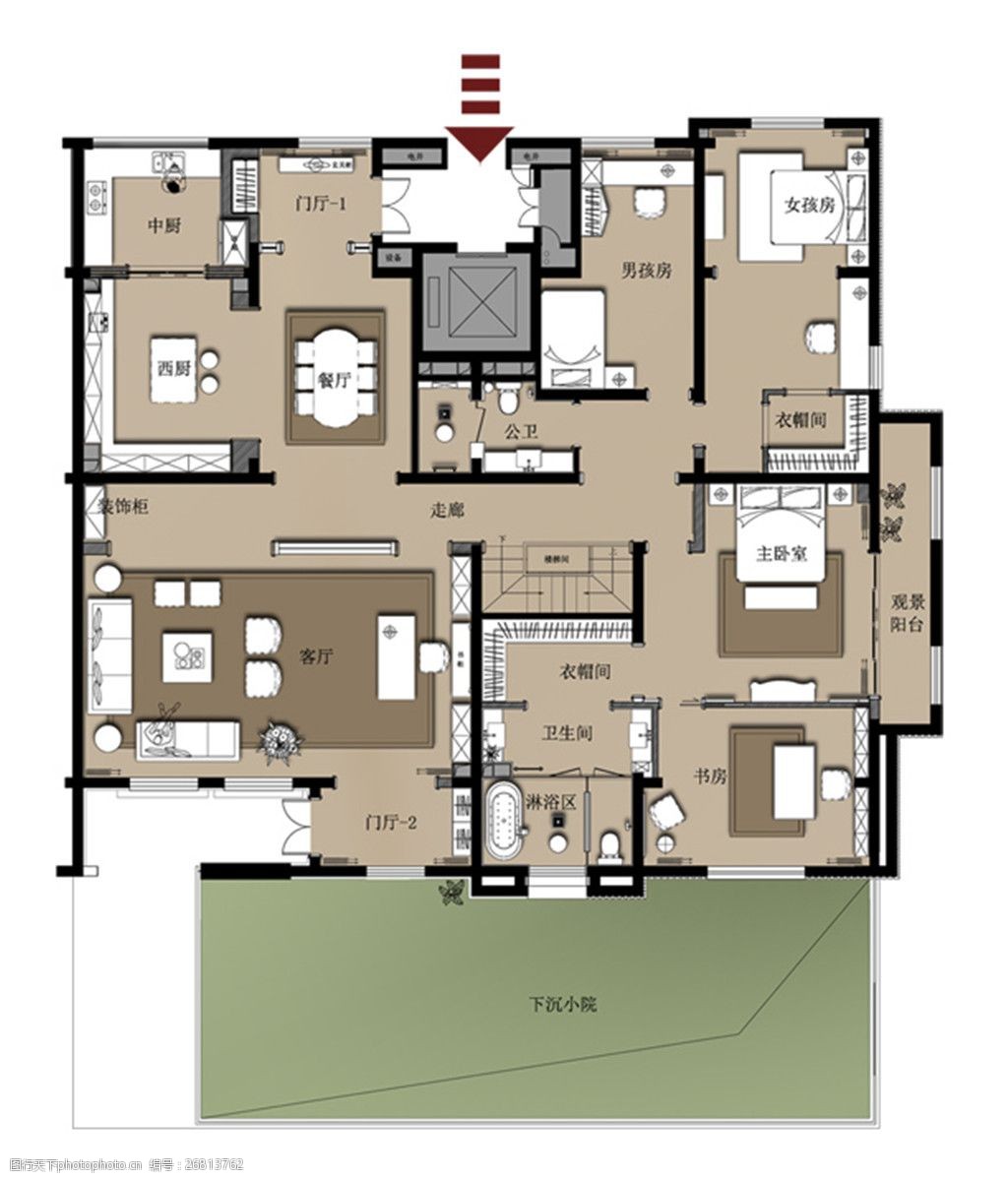 关键词:室内设计家装效果图 室内 设计 家装        2d图 设计图 比例