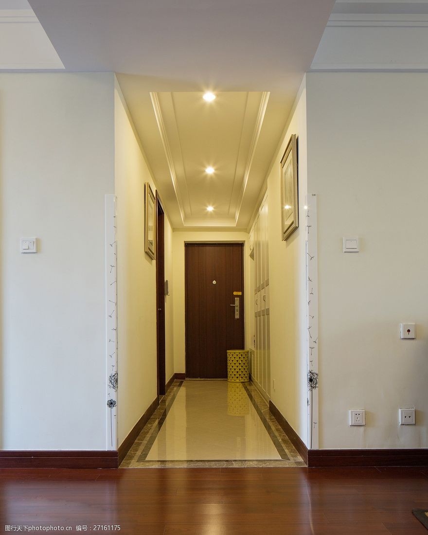 简约家居装修过道效果图