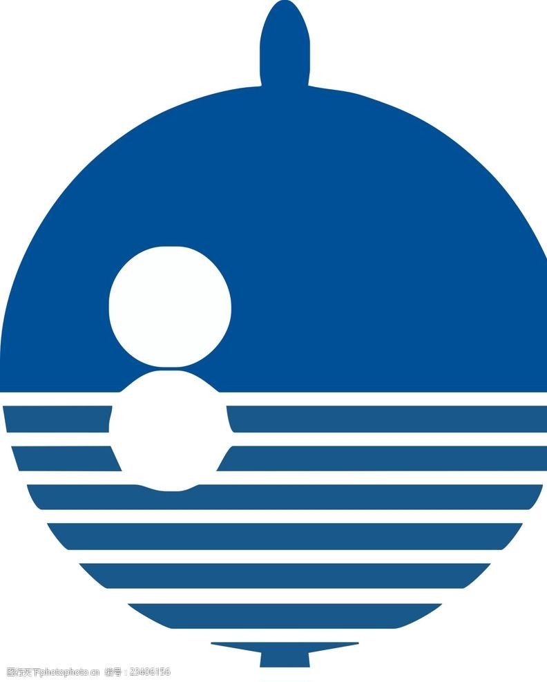 象山象鼻山logo剪影