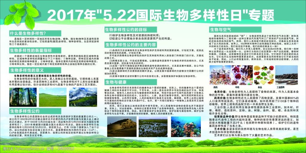 22国际生物多样性日专题