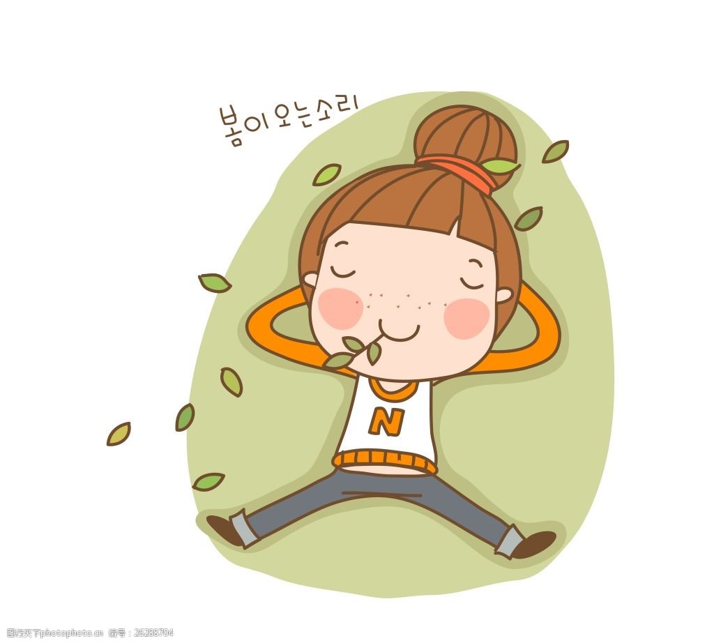 矢量绿色吹风eps