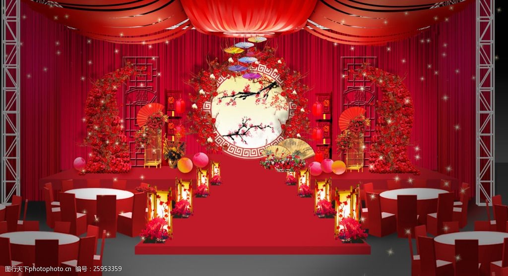 中式婚礼舞台设计(十大婚礼素材网站)