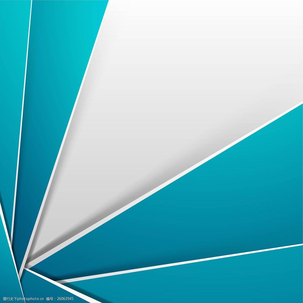 现代简约蓝色图形背景