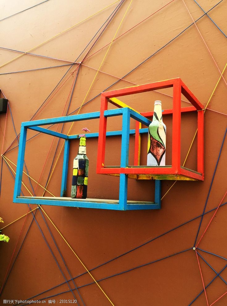 墙体创意小品雕塑