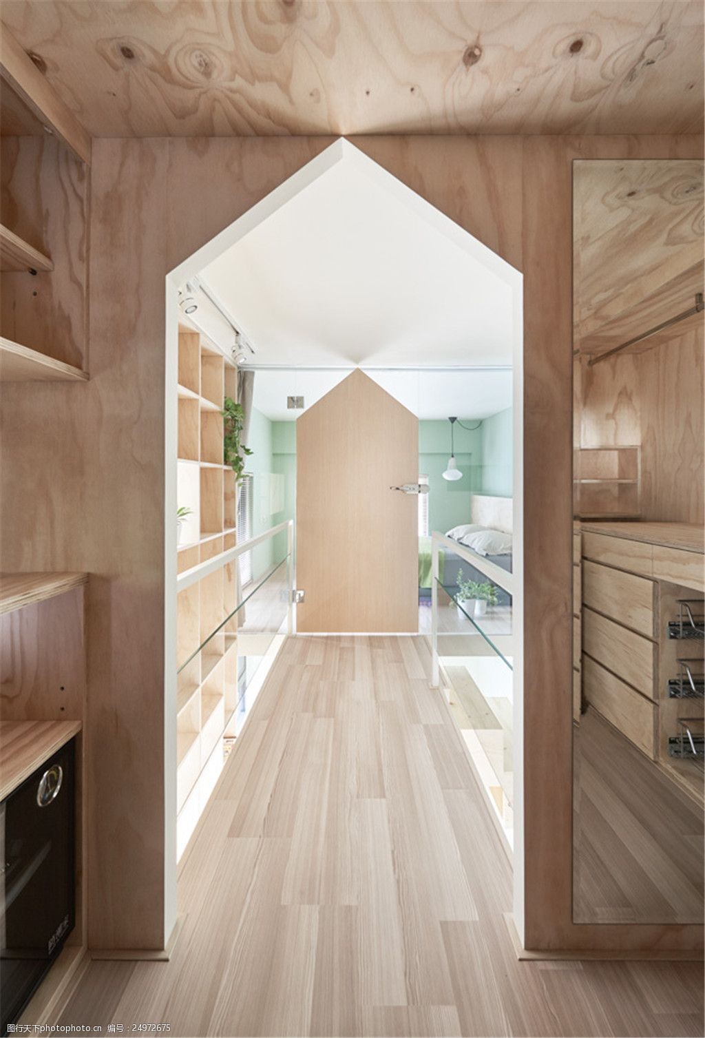 北欧木板房效果图